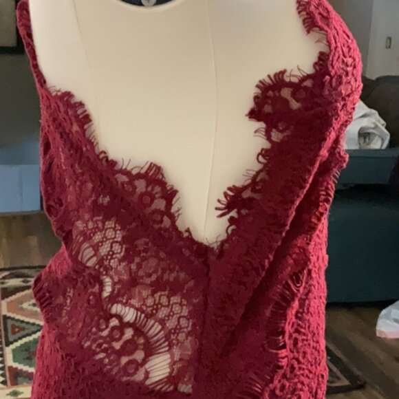 Intimately Free People She's Got It lace top slip dress Size M - Picture 3 of 6